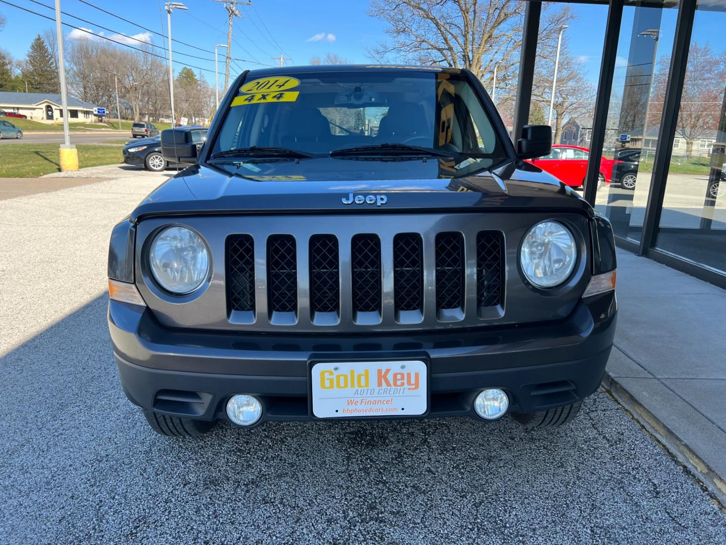 2014 Magnetic Metallic Jeep Patriot (1C4NJRFB1ED) , located at 1633 W Kimberly, Davenport, IA, 52806, (563) 323-5341, 41.559456, -90.598732 - Photo#2